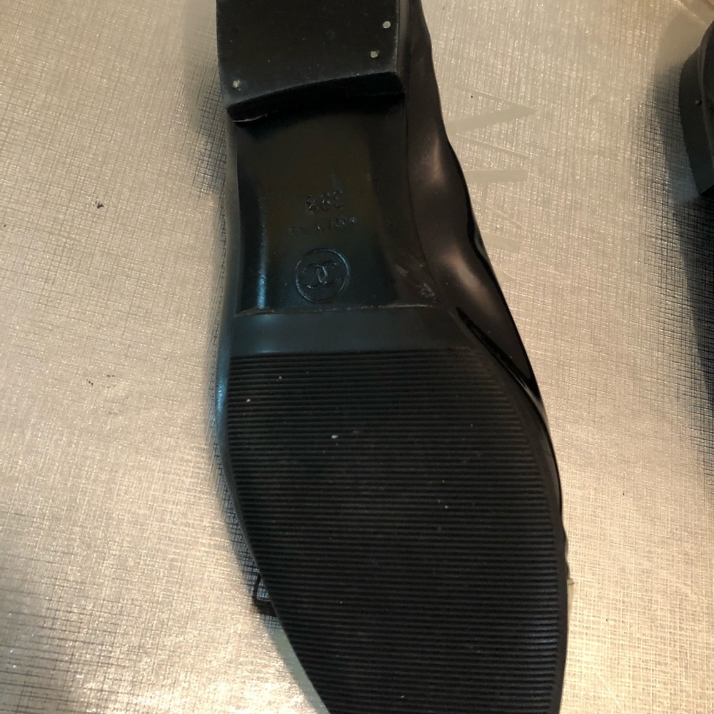 Chanel patent leather shoes